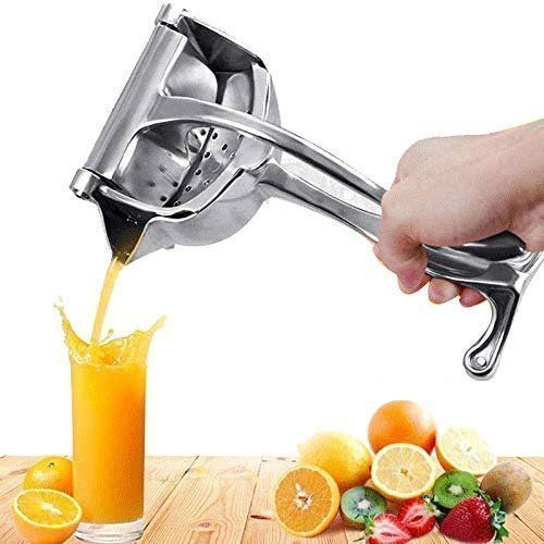 Hand Press Fruit Juicer-Aluminium
